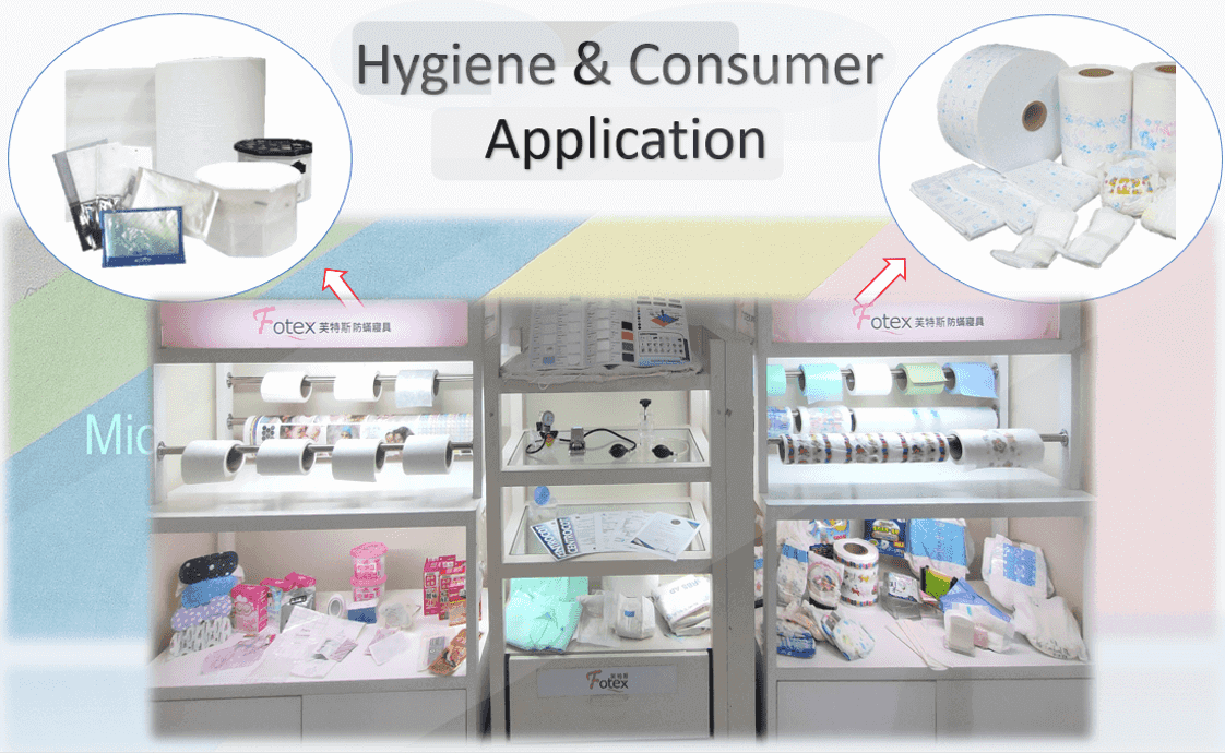 Hygiene and consumer showroom